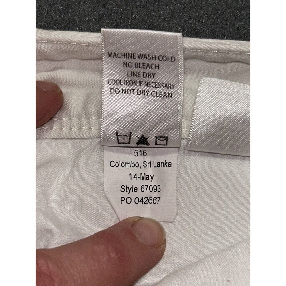 Lily Pulitzer Womenβs Worth Skinny Jean White Size Measure 28 X 30 - Picture 11 of 16